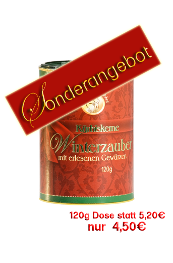 Sonderangebot Kürbiskerne Winterzauber