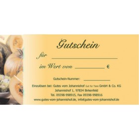 Geschenk-Gutscheine
